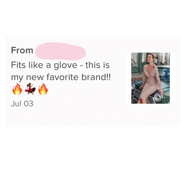 2 Piece Dress Rib Knit Midi V-Neck in Mocha Brown - Picture 9 of 10